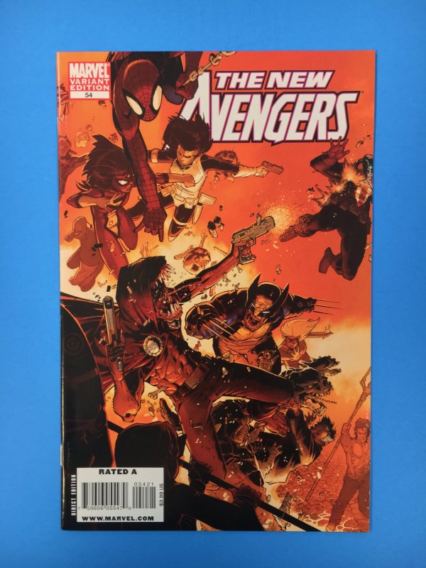 New Avengers #54 Chris Bachalo Variant Cover (2009)