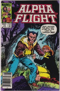 Alpha Flight #13 (1984) MARK JEWELERS VARIANT