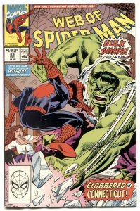 Web Of Spider-man #69 1990-Hulk- VF/NM