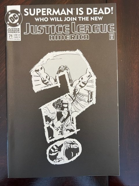 Justice League America #71 Direct Edition (1993) - NM