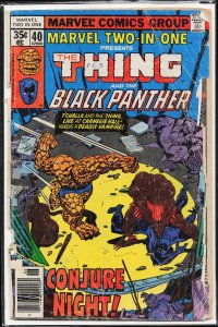 Marvel Two-in-One #40 (1978) The Thing