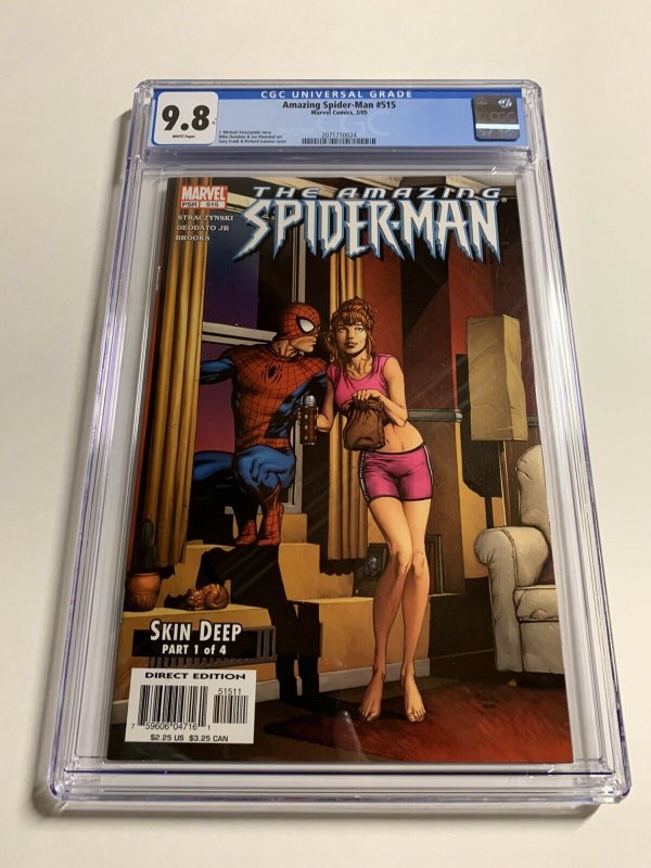 Amazing Spider-man 515 Cgc 9.8 White Pages Marvel