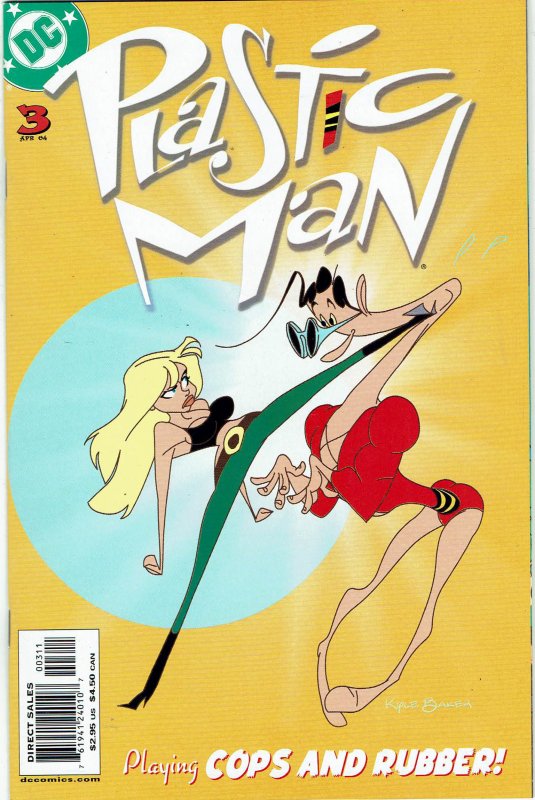 Plastic Man #3  (2003) Kyle Baker NM