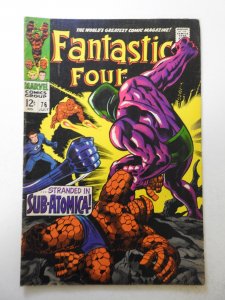 Fantastic Four #76 (1968) VG Condition ink bc