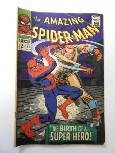The Amazing Spider-Man #42 (1966) VG Condition manufactured w/ 1 staple