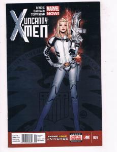 Uncanny X-Men #9 Marvel Now Comic Book Bendis Bachalo SHIELD Magneto HH1