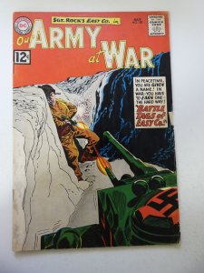 Our Army at War #120 (1962) VG Condition moisture stains