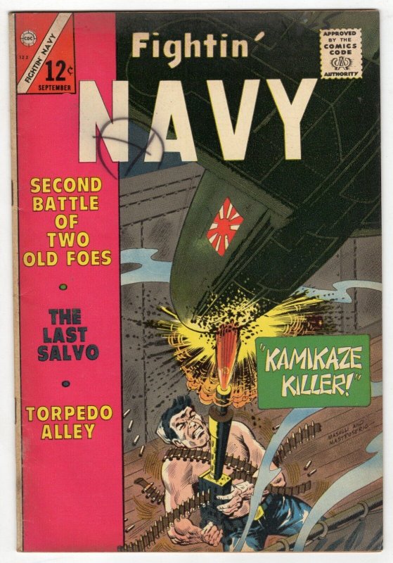 Fightin' Navy #122 VINTAGE 1965 Charlton Comics
