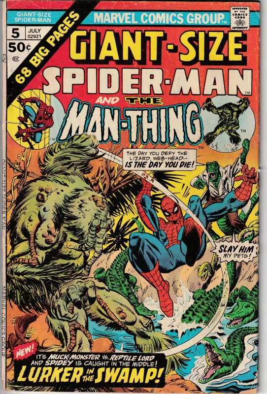 Giant-Size Spider-Man #5(B) (1975)