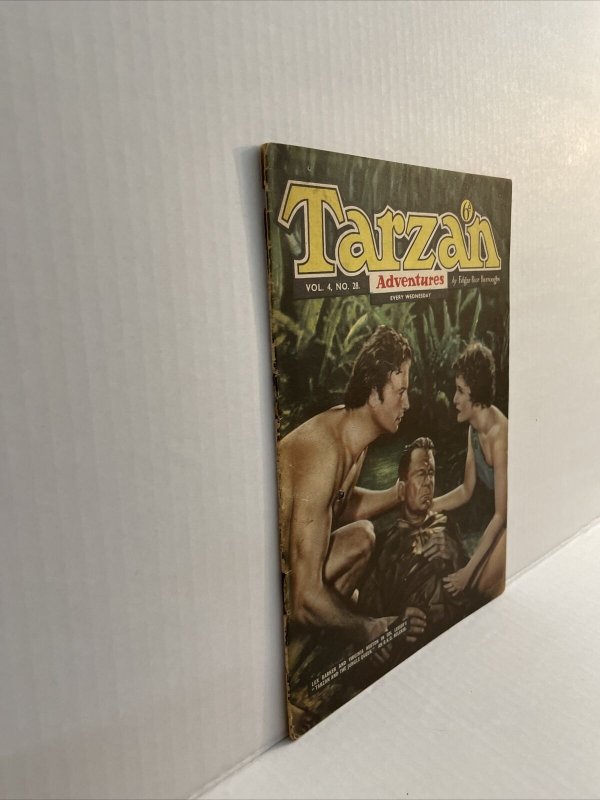 Tarzan Adventures #28 1954 Westworld Publications Edgar Rice Burrough READER