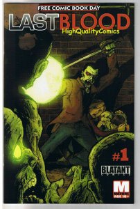 LAST BLOOD, FCBD, Promo, Horror, Zombies, 2007, NM