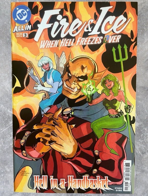 Fire & Ice: When Hell Freezes Over #1 3 4 Lot (2025) David Nakayama Variant NM