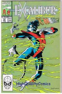 EXCALIBUR #28 29 30 31 32,NM+,Chris Claremont,Captain Britain,1988,more in store