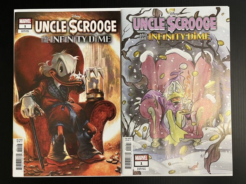 UNCLE SCROOGE INFINITY DIME #1 MOMOKO VAR + 1:10 DELL'OTTO NM IN-HAND PROSHIPPER