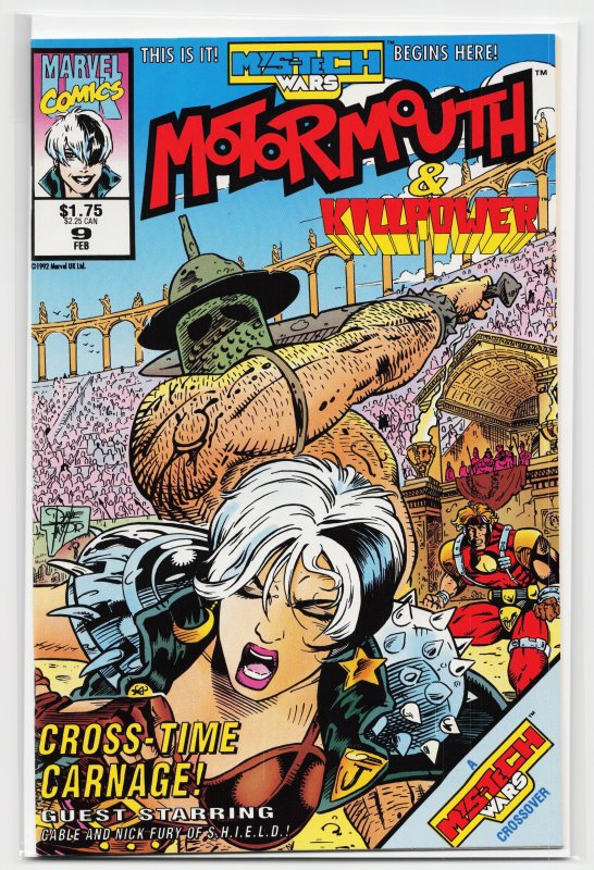 Motormouth & Killpower #9 (1993) Killpower