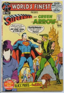 WORLD’S FINEST COMICS #210 - 7.5, WP - Superman/Green Arrow - Adams - 52 pages