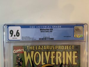 Wolverine #29 CGC 9.6 (1990) - Karma appearance