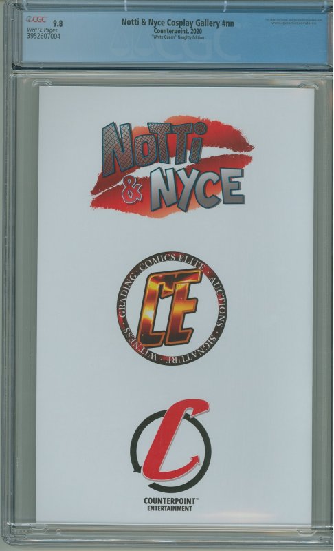 Notti & Nyce Cosplay Gallery #nn CGC 9.8! White Queen Naughty Edition! 137/150