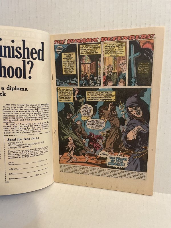 Marvel Feature Presents #2 The Defenders