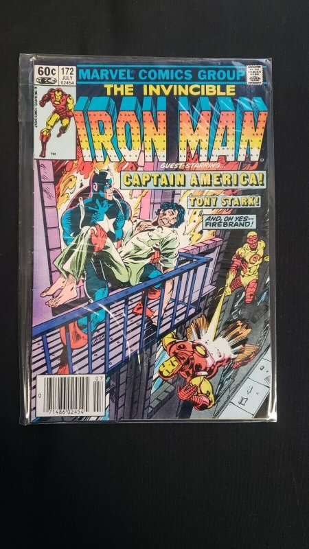 IRON MAN 5PC (FN+/VF) ISSUES #164, 168, & 171-73, NEWSSTAND 1982-83 