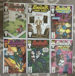 Punisher War Zone #13,14,17,18,20,24 Nm Lot 1994