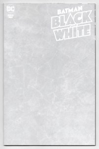 Batman Black And White #1 Blank Sketch Variant (DC, 2020) NM 