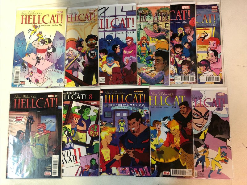 Patsy Walker A.K.A. Hellcat! (2016) #1-17 (VF+/NM) Complete Set Run Kate Leth
