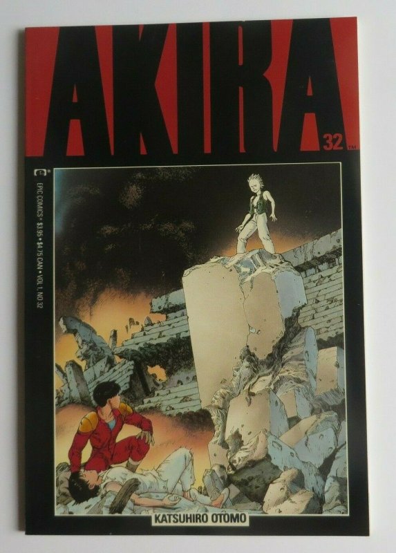 Akira #32 NM High Grade 1st Print Epic Comics Katsuhiro Otomo 1992 Rare HTF