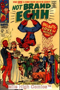 NOT BRAND ECHH! (1967 Series)  (MARVEL) #6 Very Good Comics Book