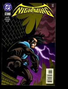 Lot Of 12 Nightwing DC Comics # 18 13 14 15 16 17 19 20 21 22 23 24 Batman JF7