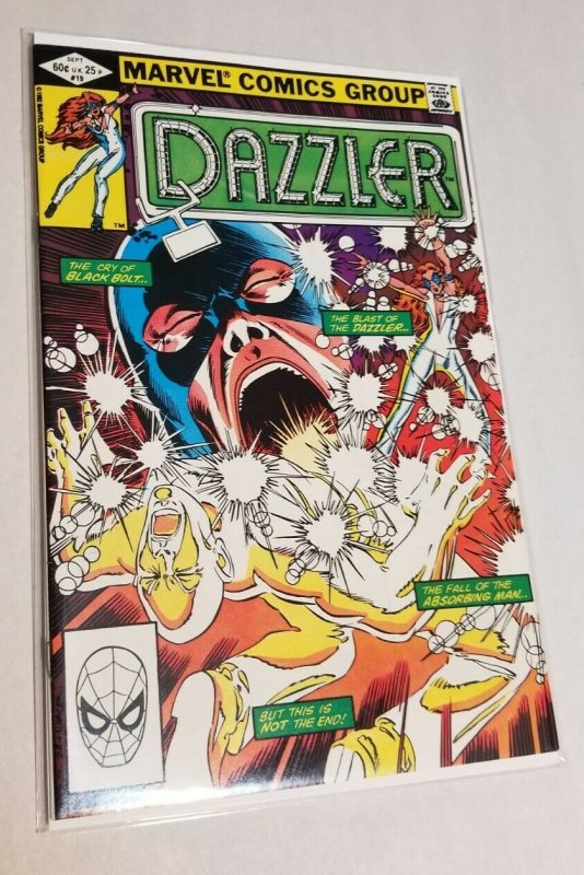 DAZZLER 19 NM 1981 BRONZE AGE MARVEL COMICS SPIDER-MAN GALATCUS DR. DOOM