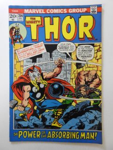 Thor #206 (1972) vs The Absorbing Man! VF- Condition!