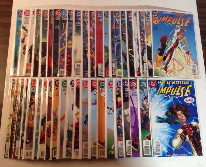 Impulse 1-39 45 Annual 1-2 Double Shot 43 Book Near Mint Lot Set Run