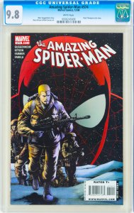 Amazing Spider-Man #574 CGC Graded 9.8 Flash Thompson solo story.