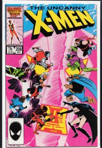 The Uncanny X-Men #208 (1986) X-Men