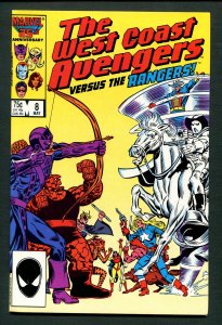 West Coast Avengers #8 /  9.2 NM-9.4 NM /  May 1986