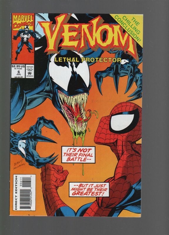 Venom , LETHAL PROTECTOR #6 VF/NM 