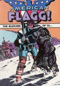 American Flagg #7 VF/NM; First | save on shipping - details inside