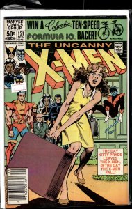 The Uncanny X-Men #151 Newsstand Edition (1981) X-Men