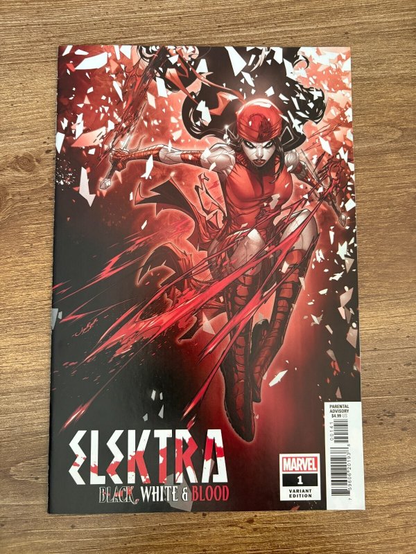 Elektra Black White & Blood # 1 NM 1st Print Variant Cover Marvel Comics 23 J293