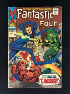 Fantastic Four #65 (1967) VG 1st appearance of Ronan the Accuser