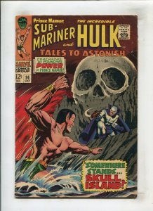 TALES TO ASTONISH #96 (4.0) SOMEWHERE STANDS SKULL ISLAND!! 1967