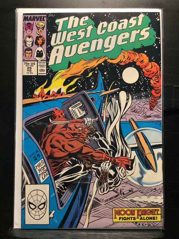 West Coast Avengers #29 Direct Edition (1988)