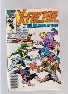 X-FACTOR #5 - 1ST CAPEO APOCALYPSE (8.0) 1986