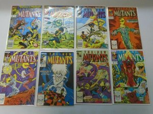 New Mutants comics lot 40 diff from:#3-85 avg 5.0 VG FN (1983-90 1st Series)