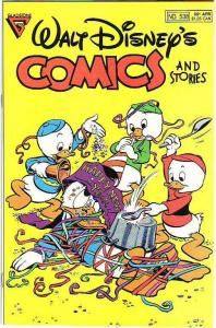 Comics and Stories, Walt Disney's #538 (Apr-89) MT- Super-High-Grade Donald D...