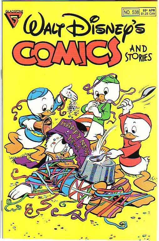 Comics and Stories, Walt Disney's #538 (Apr-89) MT- Super-High-Grade Donald D...