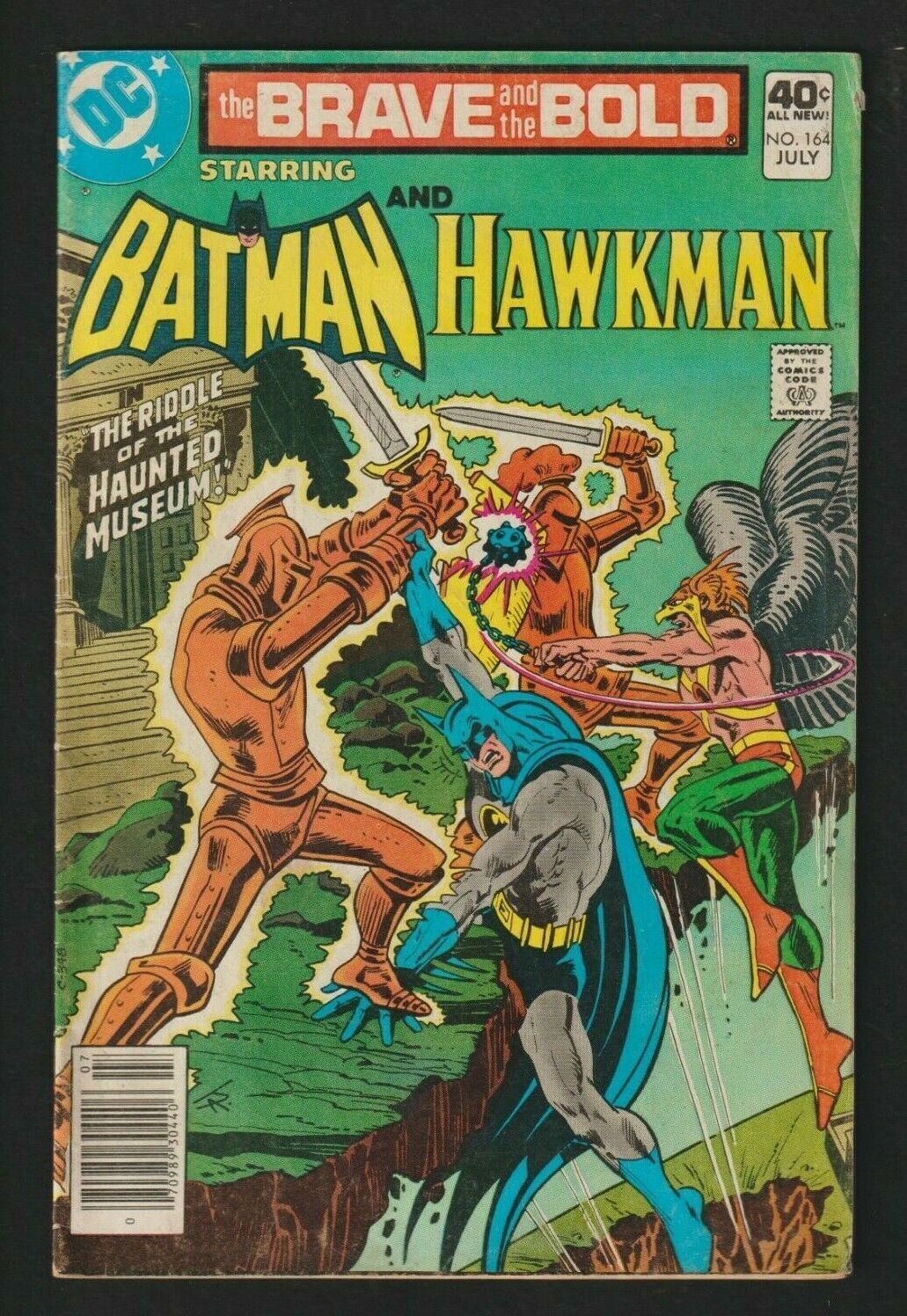 The Brave and the Bold: Starring Batman & Hawkman #164 (1980) DC Comics |  Comic Books - Bronze Age, DC Comics, Batman, Superhero / HipComic