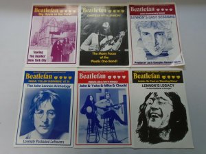 Beatlefan Magazine lot of 18 different John Lennon issues