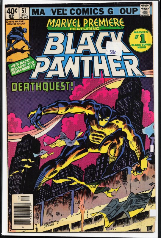 Marvel Premiere #51 (1979) Black Panther